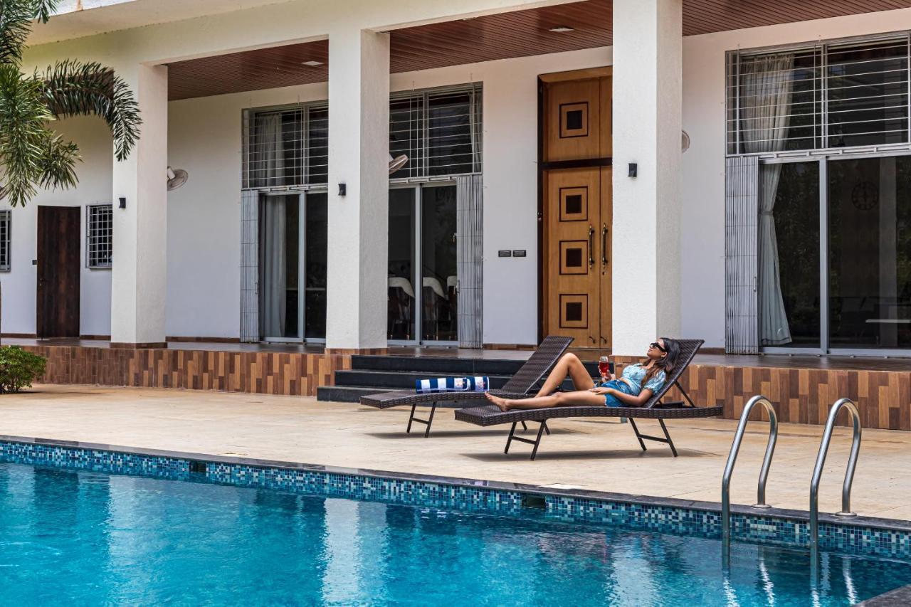 Saffronstays Odyssey, Karjat - 10 Acres Pet-Friendly Estate With Swimming Pool Chinchavli Kültér fotó
