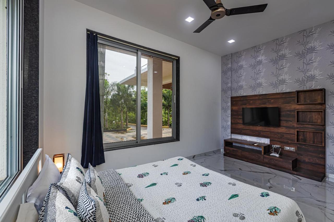 Saffronstays Odyssey, Karjat - 10 Acres Pet-Friendly Estate With Swimming Pool Chinchavli Kültér fotó